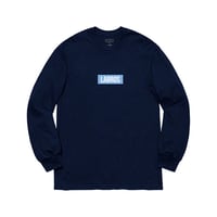 Box Logo L/S Tee (Navy)