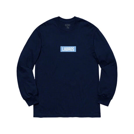 Box Logo L/S Tee (Navy)