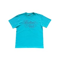 "DON LOVE" Brilliant Inoue Logo Tee (Turquoise Blue)