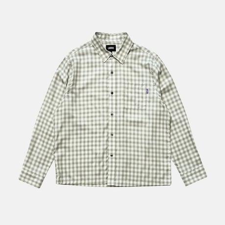 "LABROS" Ryan Plaid Shirts (Olive)