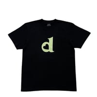 "DON LOVE" d Logo Heart Chikkou Tee(Black)