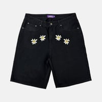 "LABROS" 4Daisy Shorts (Black)