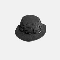 "LABROS" Mulch Pocket Bucket Hat (Black)