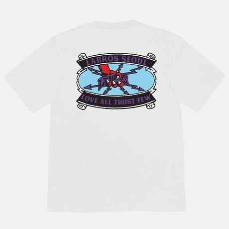 "LABROS" Devil's Hand Tee (White)
