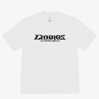 "LABROS" Skate Logo Tee (White)