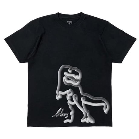 "LABROS" 3D T-Rex Tee (Black)