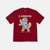 【LABROS】Star Voyage Stripe Tee (Red)韓国 R6762 LABROS
