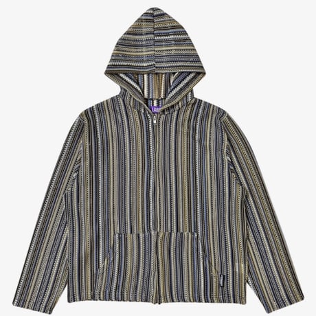 ★LABROS★2025SS 超新作★Mesh Hooded Zip Up Brown CATEGORY Sweat/Hoodie/Knit | 井上商店