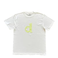 "DON LOVE" d Logo Heart Chikkou Tee(White)