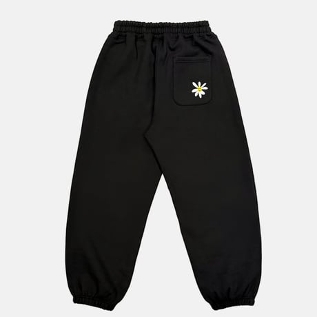 "LABROS" Daisy Terry Sweat Pants (Black)