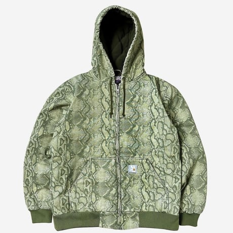 LABROS 蛇柄フーディージャケッド LABROS 蛇柄フーディージャケッド