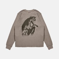 "LABROS" Horse Thermal LS (Beige)