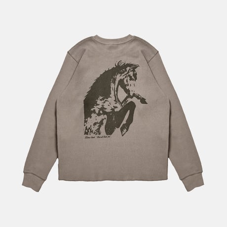 "LABROS" Horse Thermal LS (Beige)