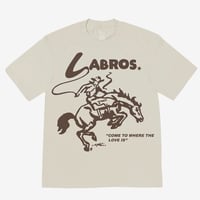 "LABROS" Cow Boy Tee (Silver)