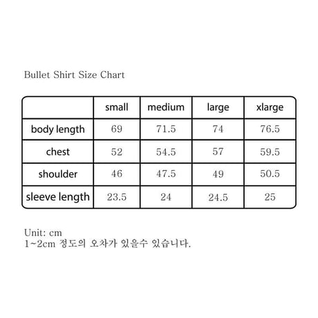 "LABROS" Bullet Shirt (Black)