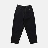 Smart Daisy Baggy Jeans (Black/Olive)