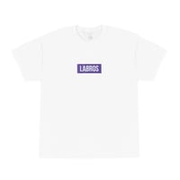 "LABROS" Box logo tee (White)