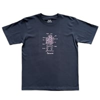 "DON LOVE" Samurai Tee (Vintage Black/Pink)
