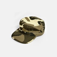 "LABROS" Symbol Logo Military Cap (Woodland Camo Sand)