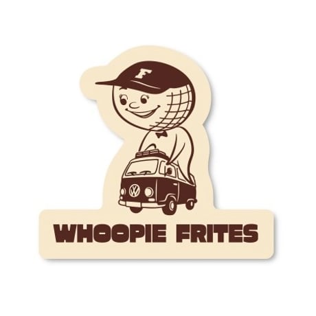 Riding Whoopie Tee w/sticker
