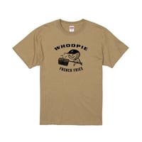 Whoopie girl T-shirt 　（サンドカーキ）