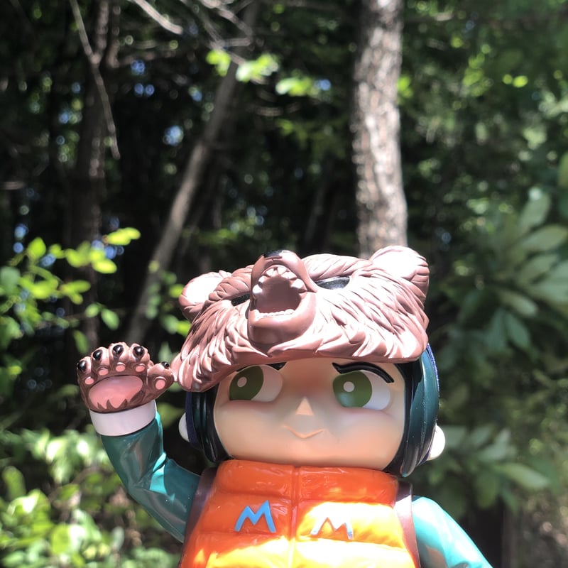 Q:jam Mushroom Mountainソフビ　フィギュア Mushroom Mountain Mandarin Orange 🍊 | Q:JAM's S