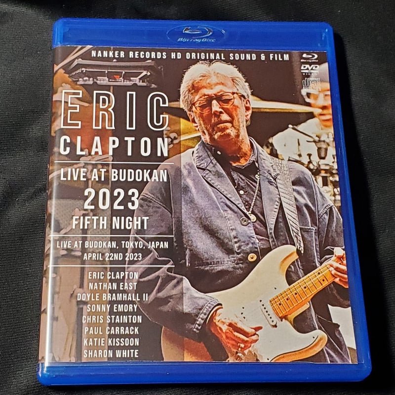 エリッククラプトン 2023年日本公演4月22日東京 Blu-ray＆DVD+CD | liv...