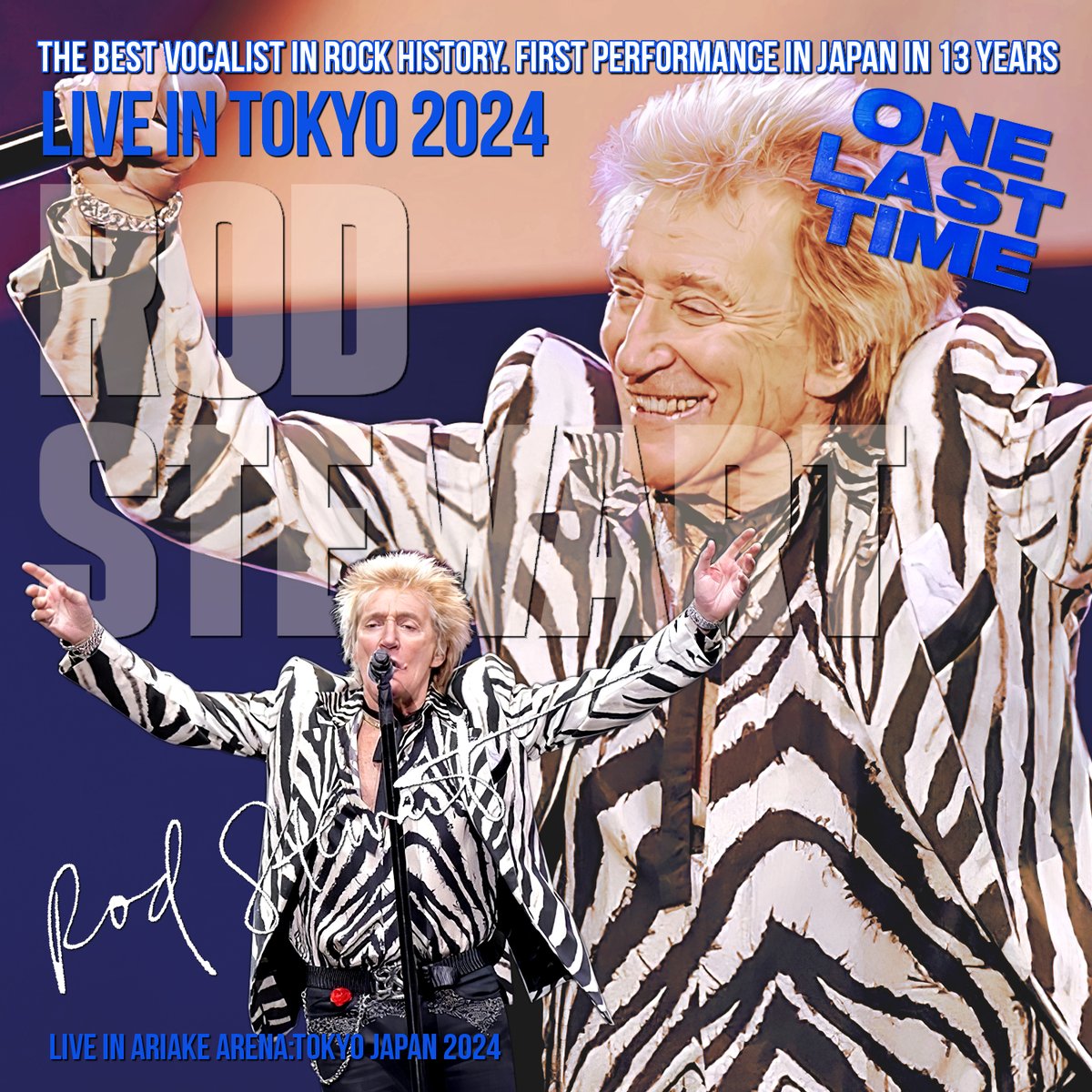 ロッドスチュワート　ジャパンツアーパンフレット2冊 ロッドスチュワート ジャパンツアーパンフレット2冊 Rod Stewart