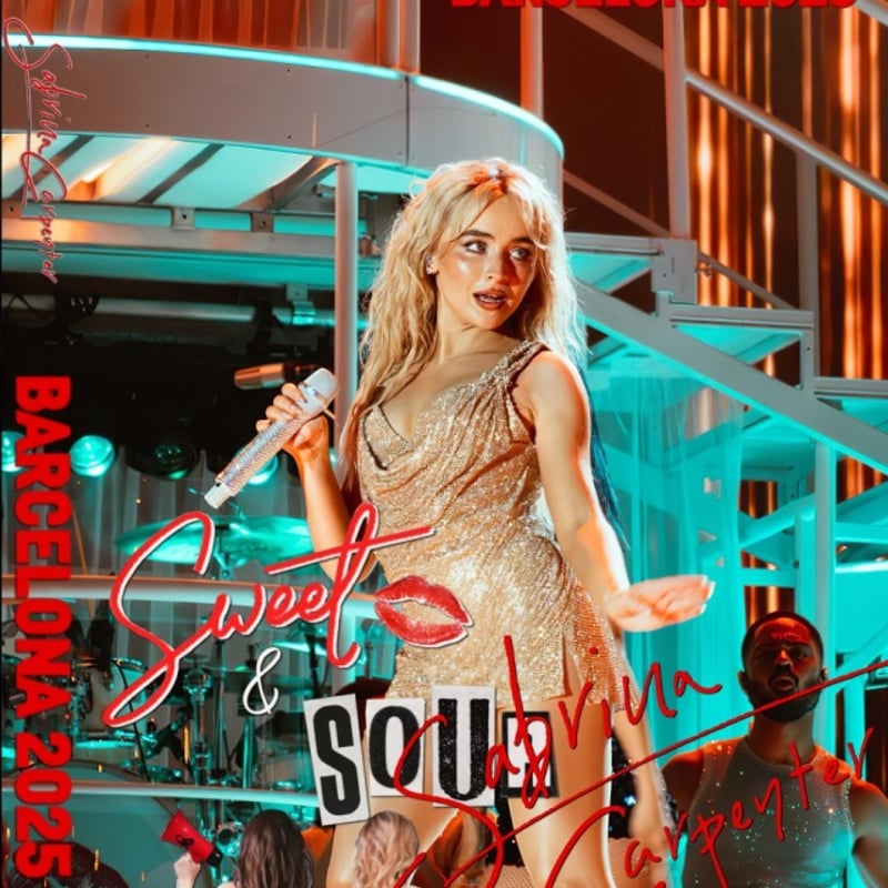 サブリナ・カーペンター 2025年6月6日ライブインバルセロナ＋bonus Pro