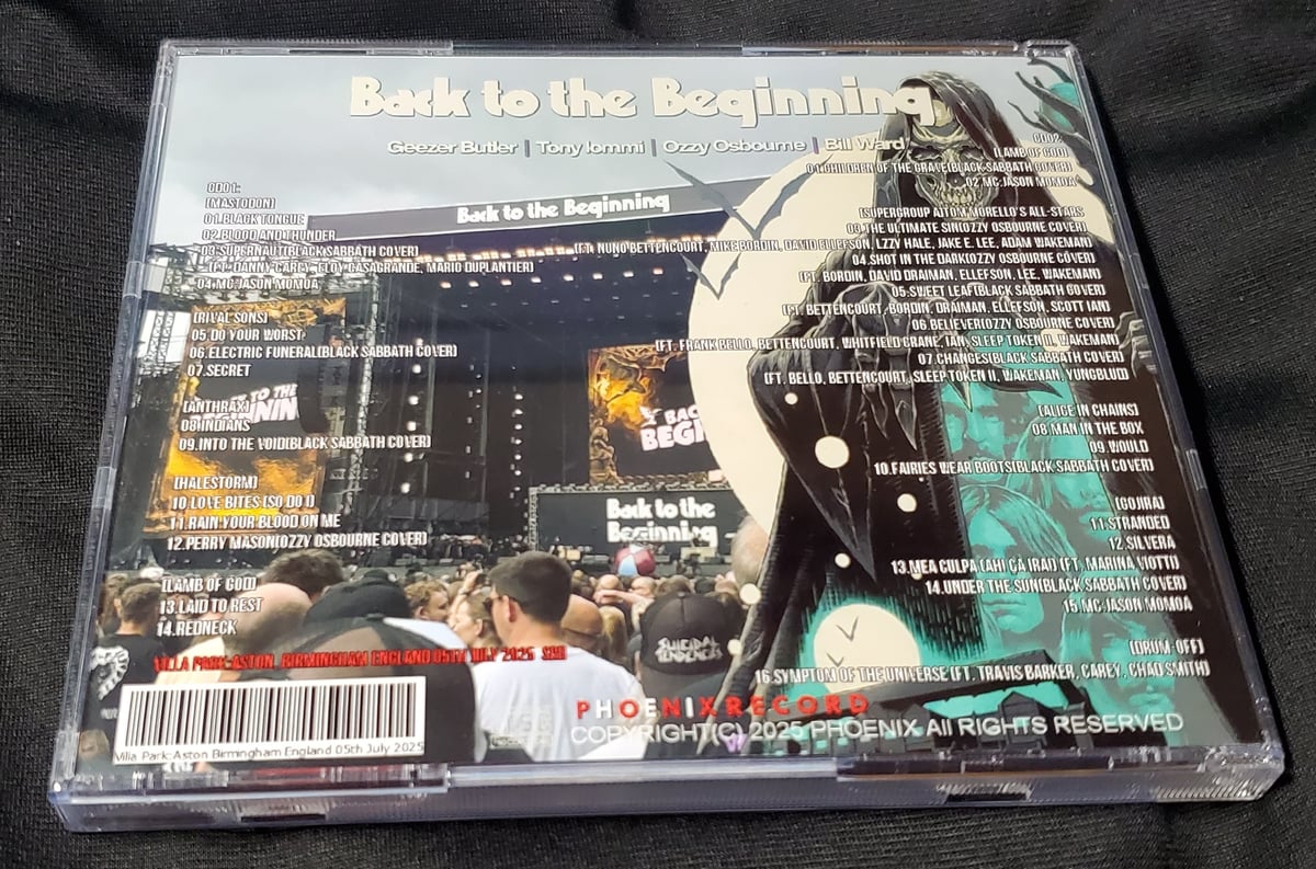 Back to the Beginning 2025 CD＋bonus （SBD）完全盤 |