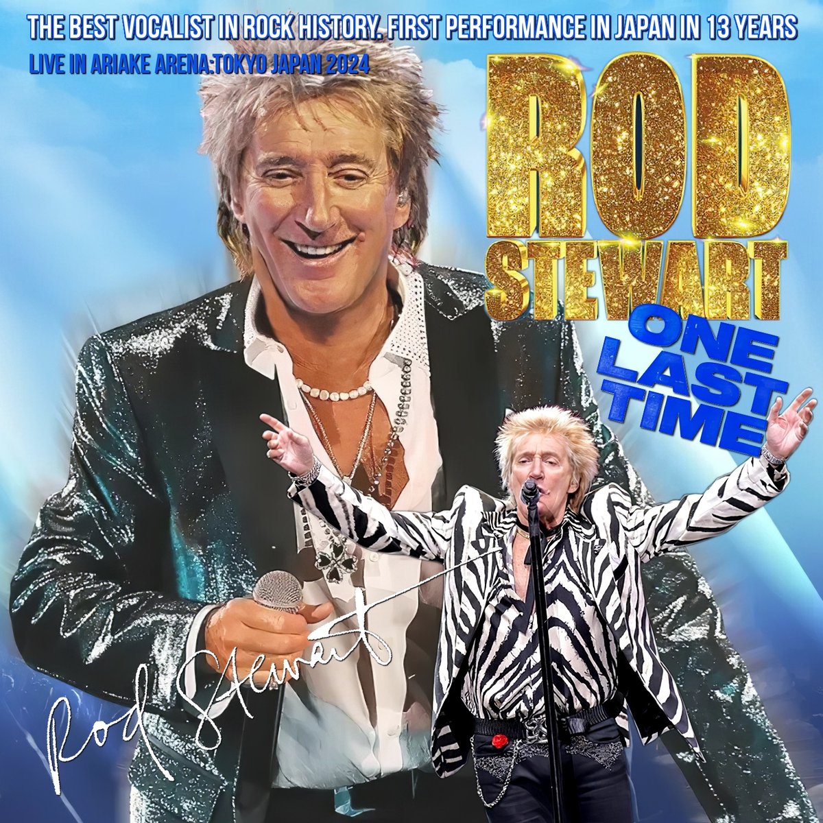 ロッドスチュワート　ジャパンツアーパンフレット2冊 ロッドスチュワート ジャパンツアーパンフレット2冊 Rod Stewart