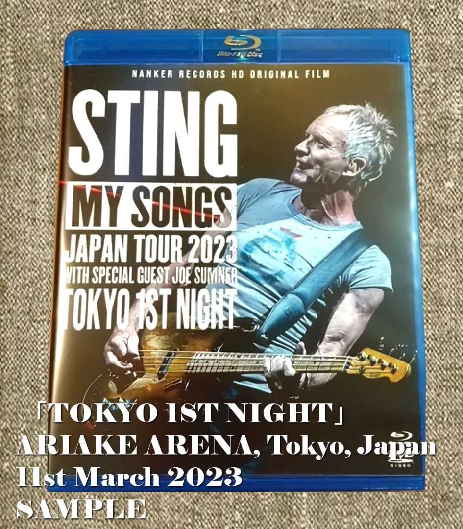 スティング 2023年日本公演3月11日 Blu-ray&DVD | livebootleg-2nd