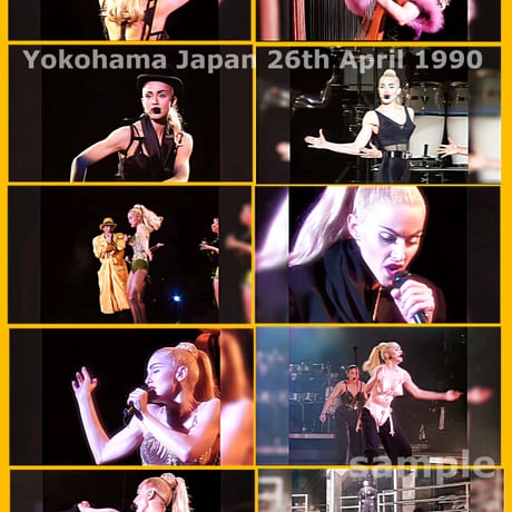 マドンナ1990年日本公演4月26日横浜＋bonus [Full Remastered Ver] Pro Blu-ray+CD（3disc Ver)