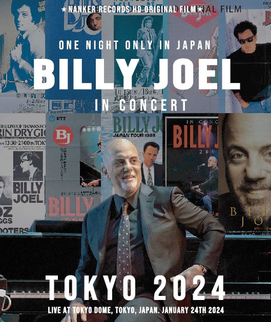 BILLY JOEL 「ONE NIGHT ONLY IN JAPAN - TOKYO 202