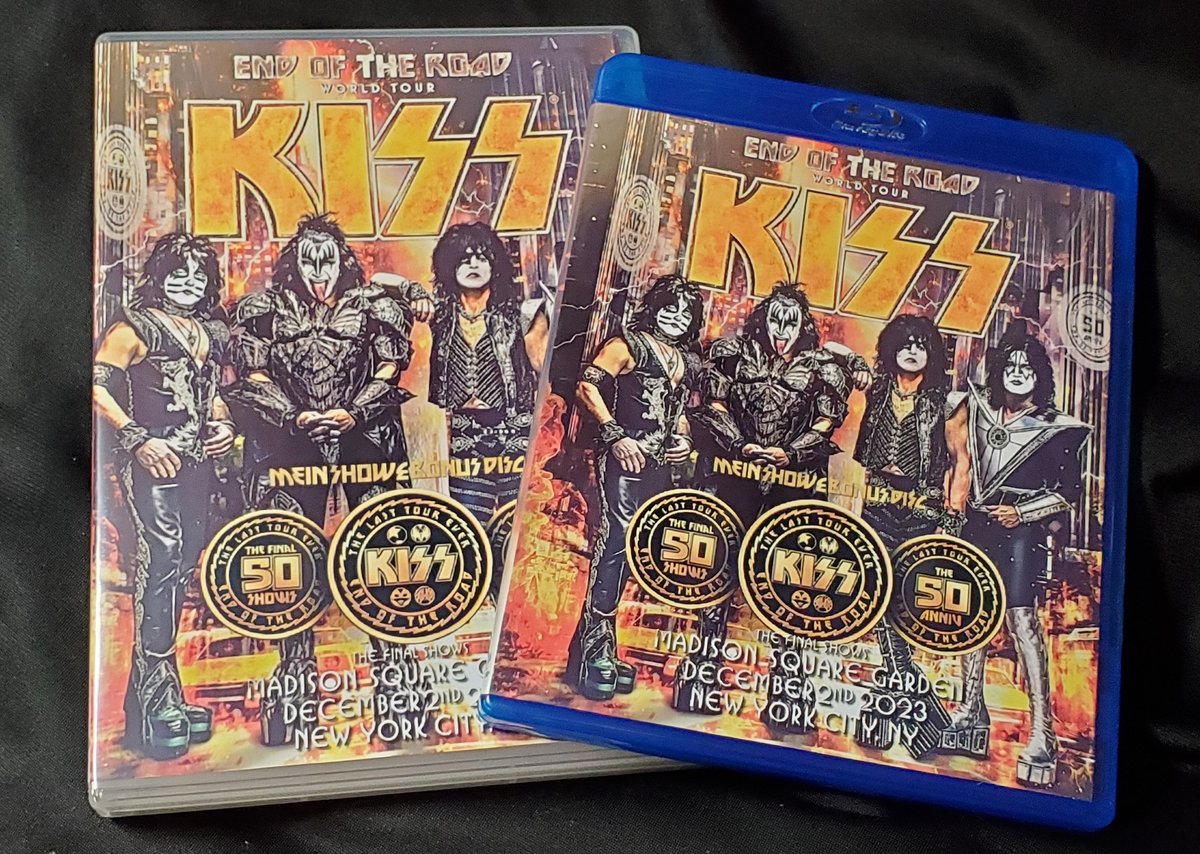 KISS 2023年12月2日ショー＆プロモーション 2discVer DVD Proshot