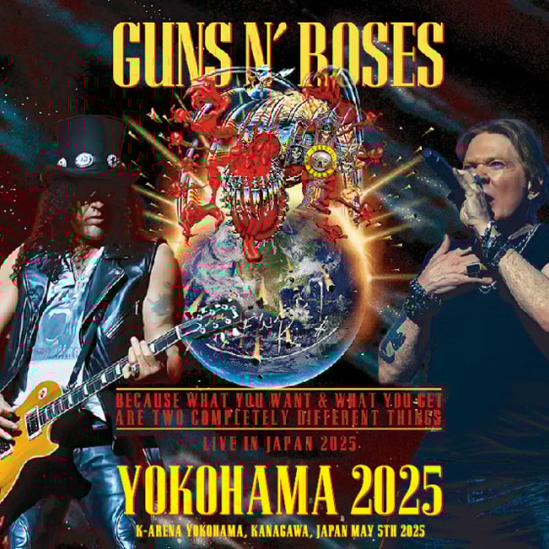 ガンズ・アンド・ローゼズ 2025年日本公演 5月5日横浜 | livebootleg-2nd