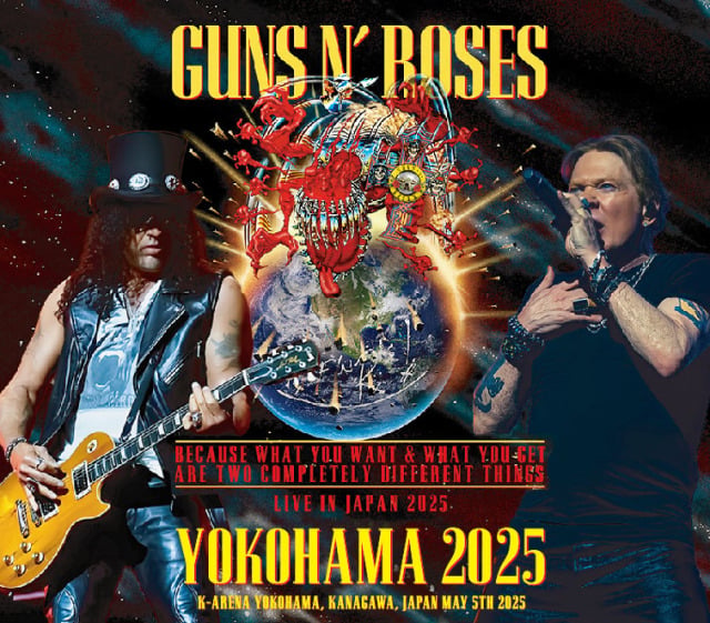 ガンズ・アンド・ローゼズ 2025年日本公演 5月5日横浜 | livebootleg-2nd