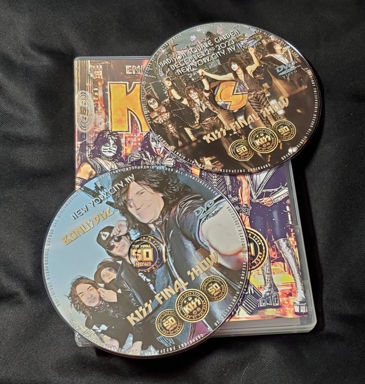 KISS 2023年12月2日ショー&プロモーション 2discVer DVD Proshot KISS 2023年12月2日ショー&プロモーション 2discVer DVD Proshot