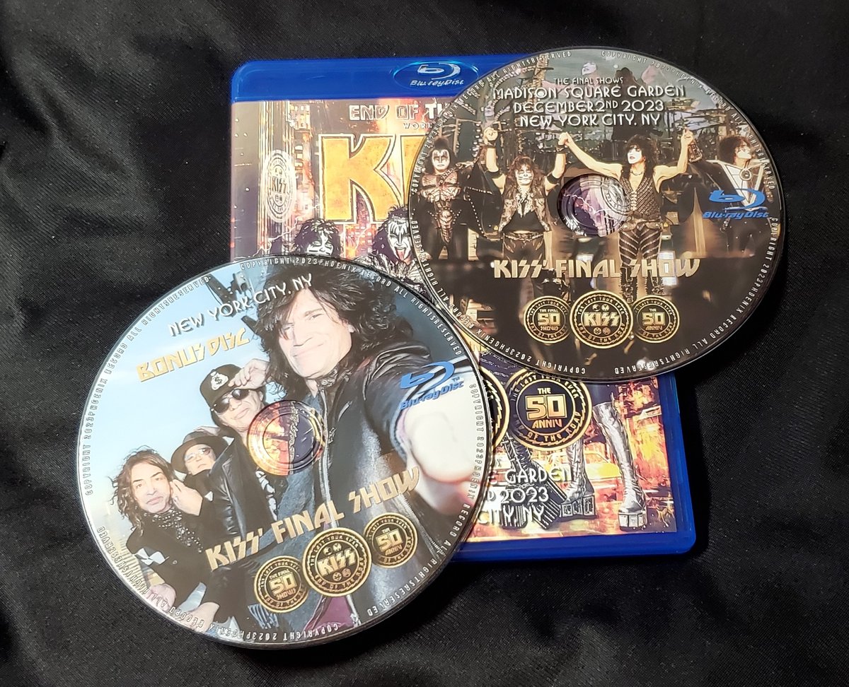 KISS 2023年12月2日ショー＆プロモーション 2discVer Blu-ray Pro