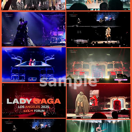 Lady Gaga - The MAYHEM Ball Tour 2025 7月28日Los Angeles multi Audshot Blu-ray