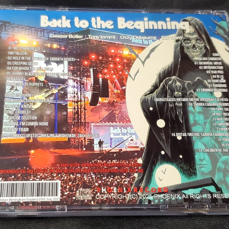 洋楽 Black Sabbath Back to the Beginning 2025 Review: Black Sabbath Back To The Beginning - Villa Park - 5