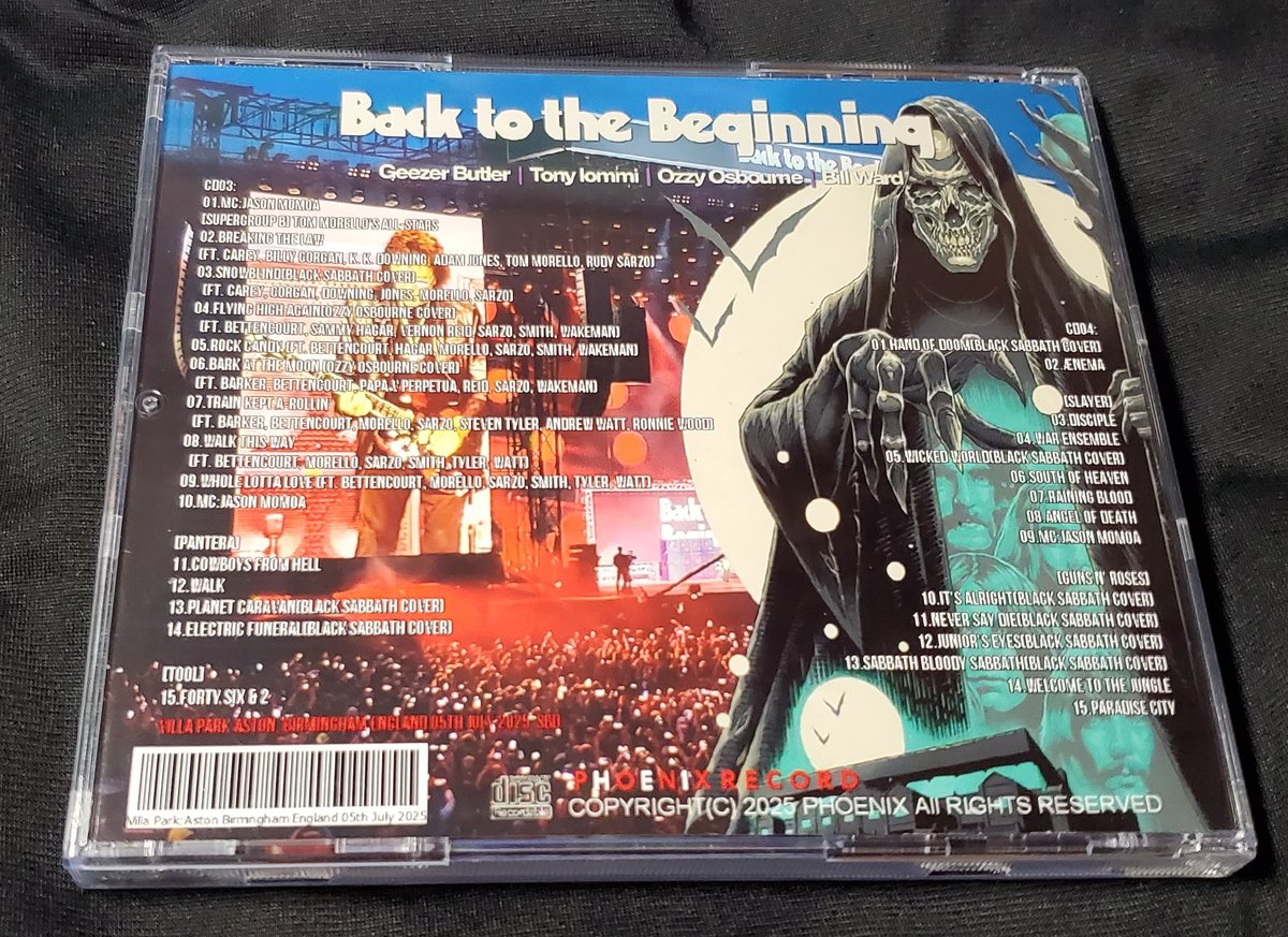 Back to the Beginning 2025 CD＋bonus （SBD）完全盤 |