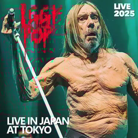 Iggy Pop ポスター UK イギーポップ イギー・ポップ 来日公演リトグラフ ポスター 2枚セット