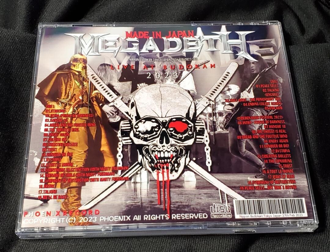 レア　200枚限定　メガデス リトグラフ　武道館　megadeth メタリカ レア 200枚限定 メガデス リトグラフ 武道館 megadeth メタリカ レア