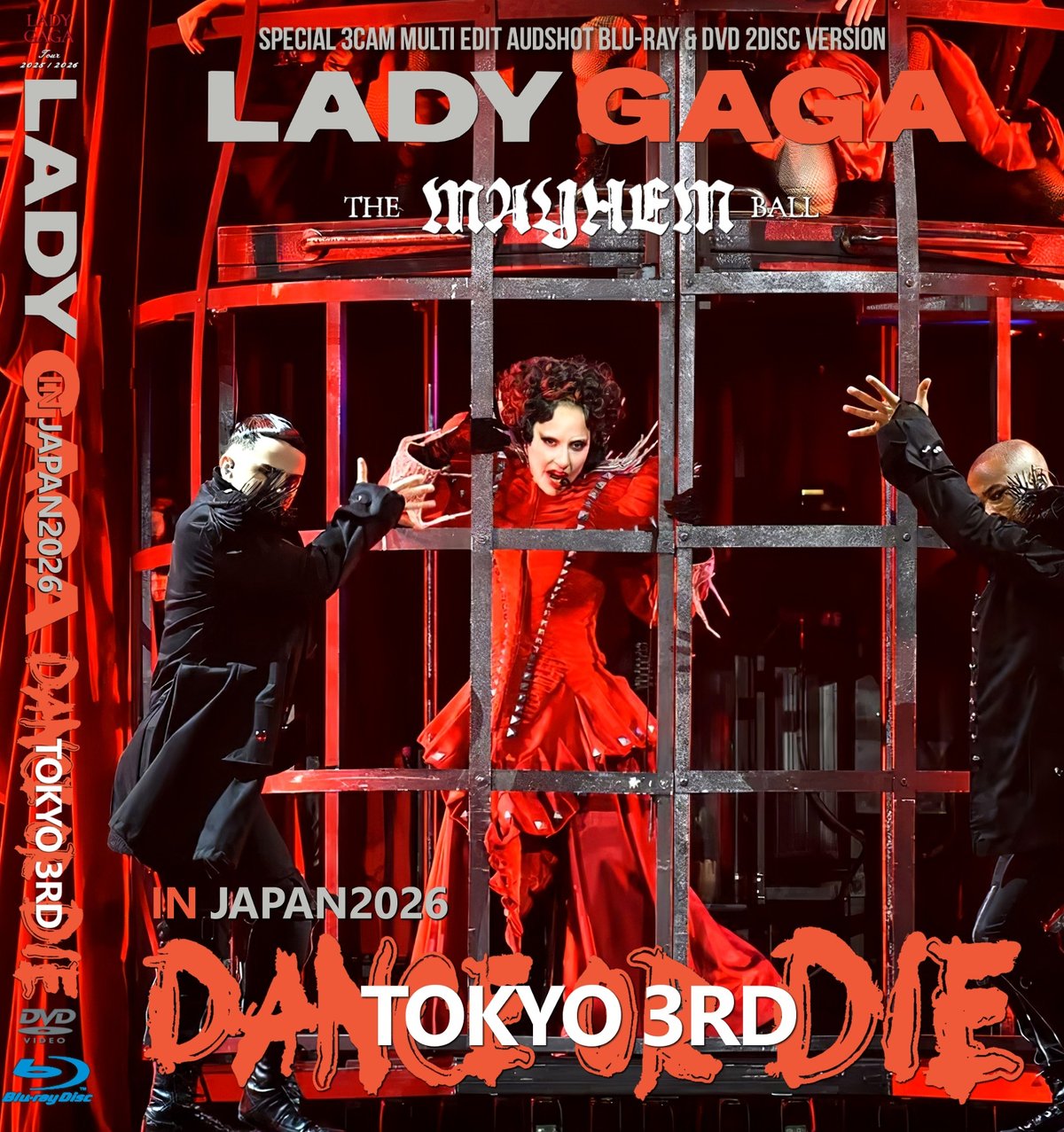 Lady GaGa -2026年日本公演1月29日東京ドーム 3Cam multi Audsh
