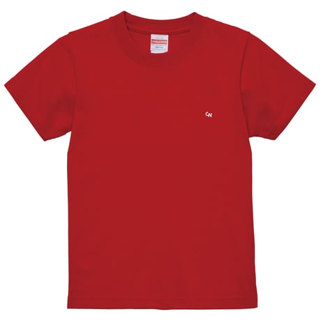 COLLISION BASIC 刺繍LOGO T-shirt  少年と少女と女子用