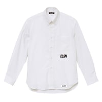 COLLISION オックスフォード ボタンダウン ロングスリーブ シャツ