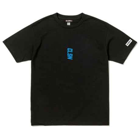 COLLISION 6.0oz 縦刺繍Tシャツ
