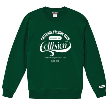 COLLISION カレッジスウェット