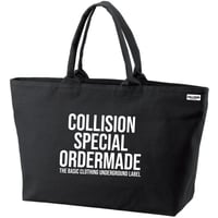 COLLISION ヘヴィー キャンバス ジップトートバッグ